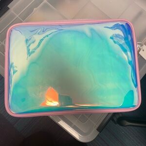 Stoney Clover Iridescent Laptop Sleeve with Pink Trim